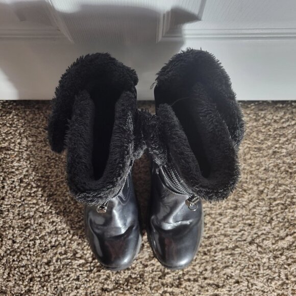 Khombu Winter Boot-Black-Women's 5M‎ - Picture 2 of 7